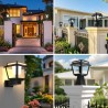 FAROL LED SOLAR 2 EN 1 SERIE PRO TOWER DUO 15W 1600LM 3 TEMPERATURAS ELBAT