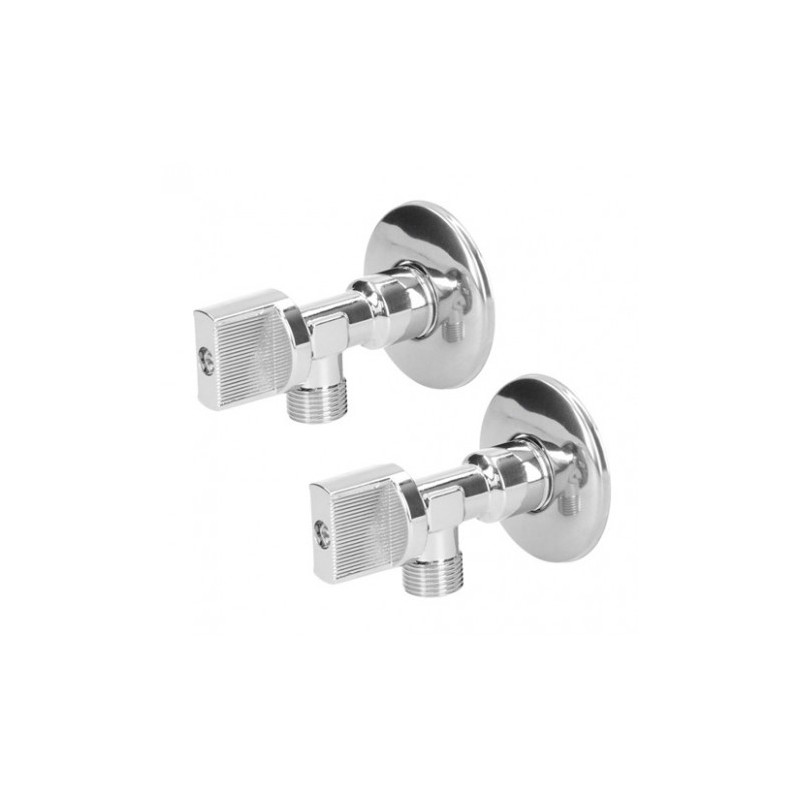 LLAVE DE ESCUADRA 1/2" X 3/8" 2 PIEZAS FONTASTOCK