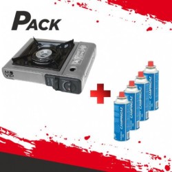 PACK COCINA GAS PORTATIL...