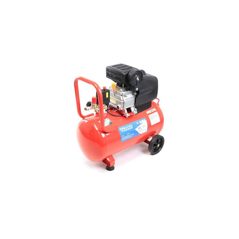 COMPRESOR DE AIRE 50 LITROS 1.5HP SUPER POWER
