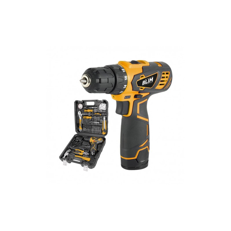 KIT TALADRO ATORNILLADOR 12V 1.5AH +...