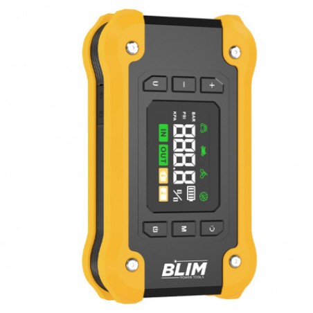 ARRANCADOR BATERIAS 4 EN 1 CON COMPRESOR Y POWERBANK 16.000 MAH BLIM