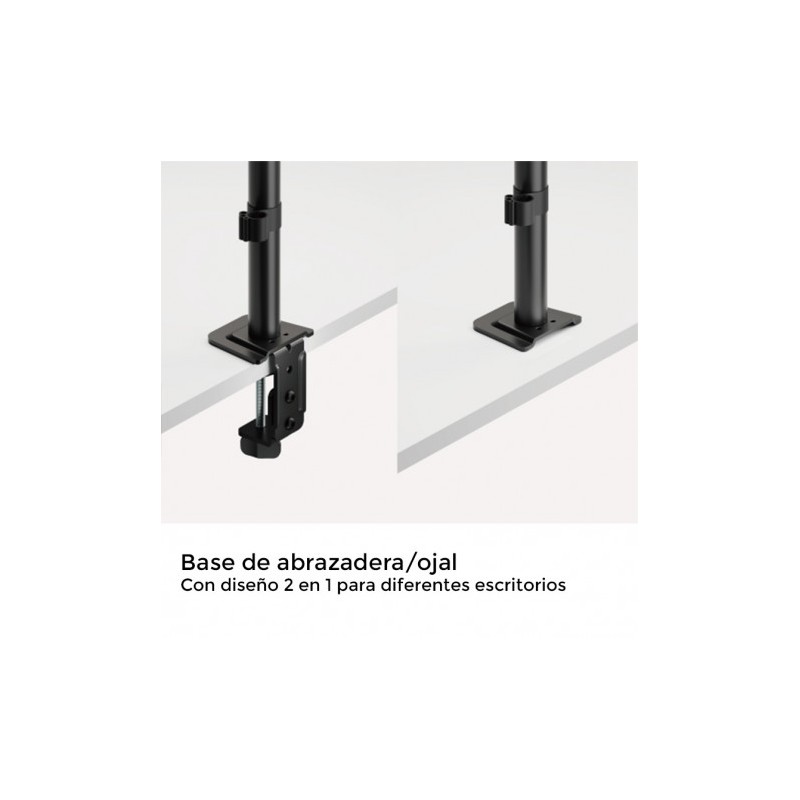 SOPORTE DE MESA 2 MONITORES 17"-32"...