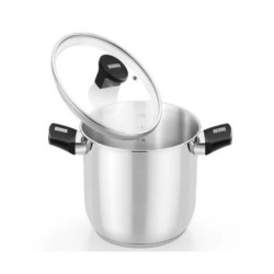 OLLA DE ACERO INOX CON TAPA...