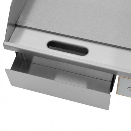 PLANCHA ELÉCTRICA PROFESIONAL SUPERFICIE LISA 3000W CHEF PRO