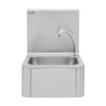 FREGADERO MURAL ACERO INOX PROFESIONAL CON GRIFO Y DISPENSADOR CHEF PRO
