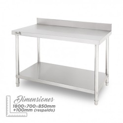 MESA DE TRABAJO ACERO...