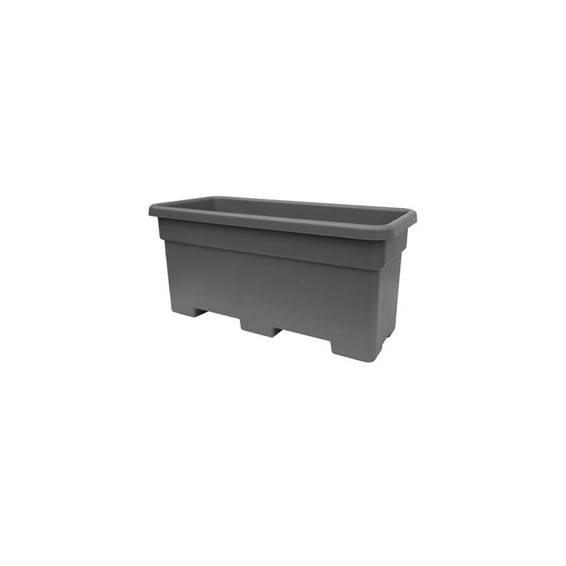JARDINERA MAXI RECTANGULAR 60CM ANTRACITA ARTPLAST