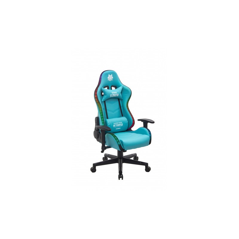 SILLA GAMING RGB SERIE FENRIR VERDE...