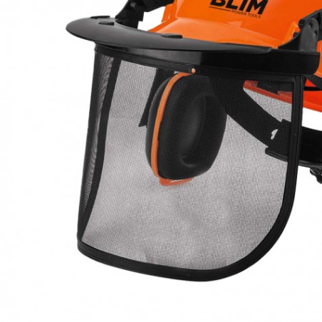 CASCO DE SEGURIDAD CON VISERA Y PROTECCIÓN AUDITIVA BLIM