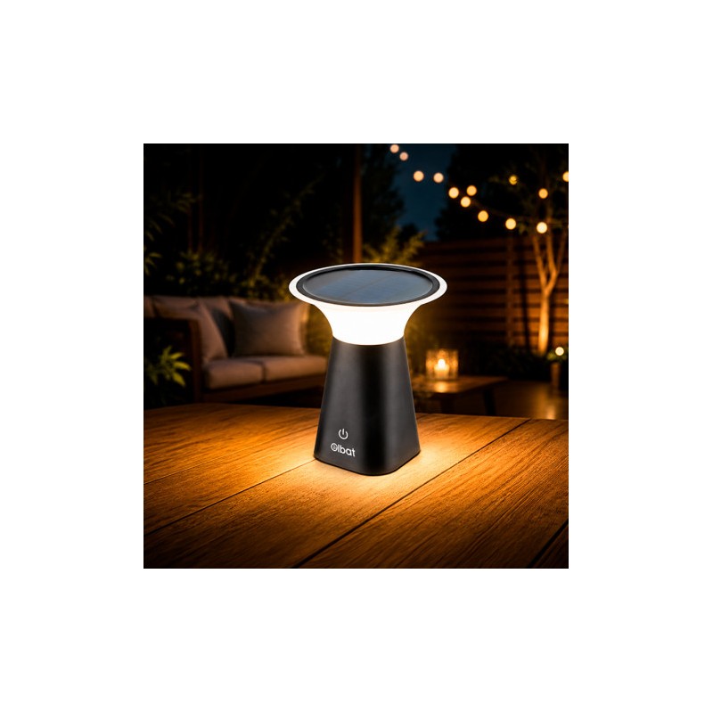 LAMPARA SOLAR RECARGABLE 3W 185LM ELBAT