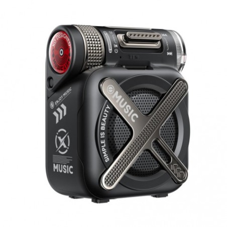 ALTAVOZ BLUETOOTH PORTATIL ULTRA COMPACTO F72 NEGRO XO