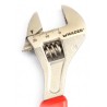 LLAVE INGLESA 6"- 150MM MANGO RECUBIERTO ROJO MADER