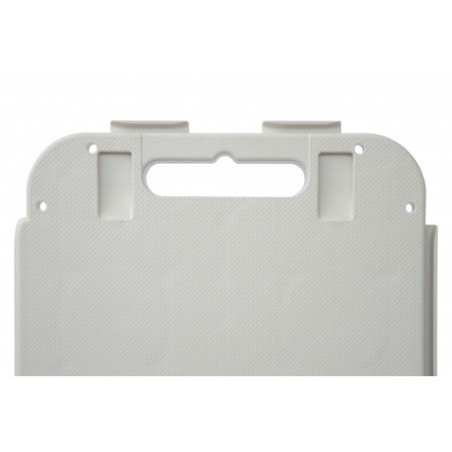 PLATAFORMA RECTANGULAR CON RUEDAS 480X290X38MM ARTPLAST