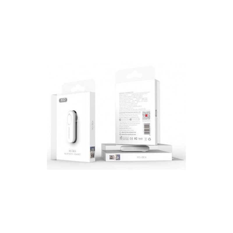 AURICULAR BE4 BLUETOOTH BLANCO XO