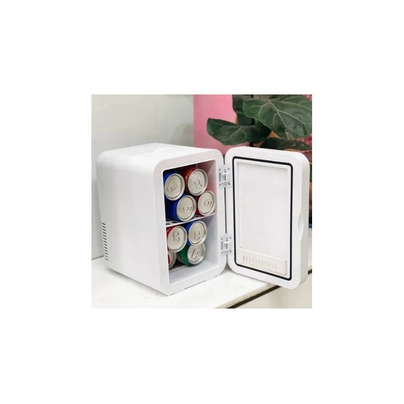 MINI NEVERA 5.5 LITROS 12/220V BEIGE XO