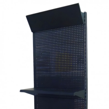 ESTANTERIA / EXPOSITOR DISPLAY 900X450X2200 COLOR NEGRO