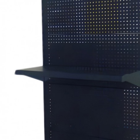 ESTANTERIA / EXPOSITOR DISPLAY 900X450X2200 COLOR NEGRO
