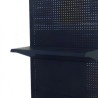 ESTANTERIA / EXPOSITOR DISPLAY 900X450X2200 COLOR NEGRO