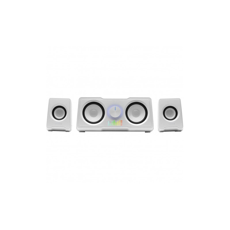 ALTAVOCES GAMING 2.2 35W BLANCO MARS GAMING