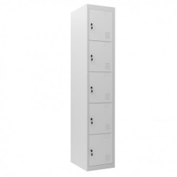 TAQUILLA METÁLICA 5 PUERTAS...