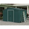 CASETA DE METAL | PUERTAS CORREDERAS 304.5X243X214.5CM (7.4M2) VERDE SUNGAR