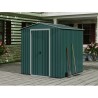 CASETA DE METAL | PUERTAS CORREDERAS 185X181X200CM (3.36M2) VERDE SUNGARDEN