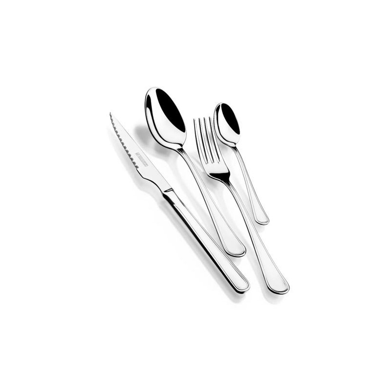 SET 24 CUBIERTOS ACERO INOX MANILA MONIX