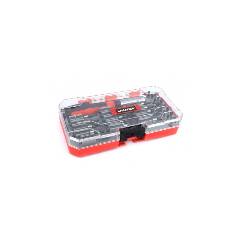JUEGO PUNTAS CON LLAVE 31PCS MADER