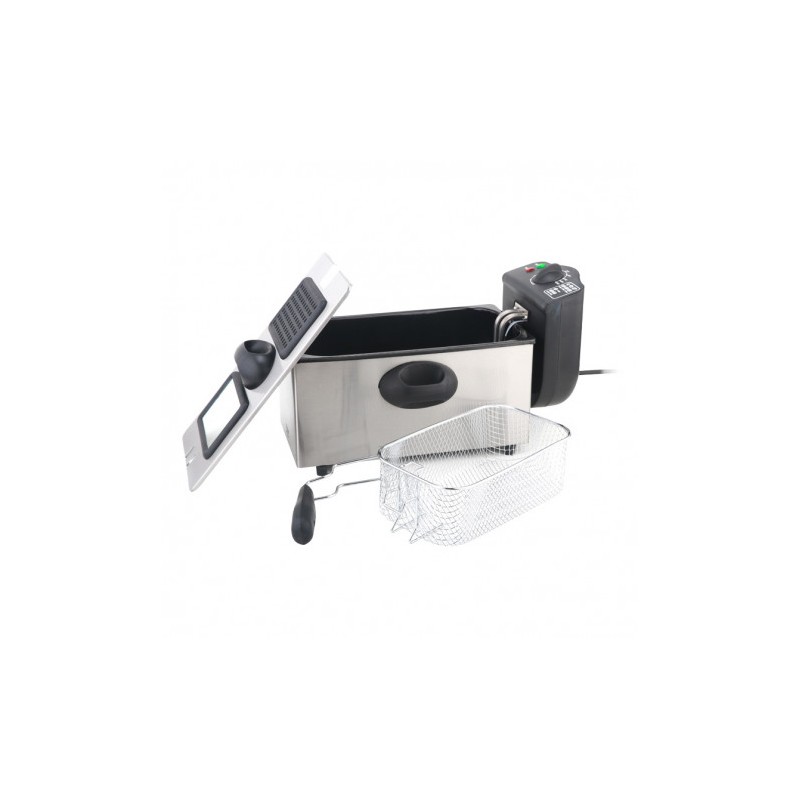 FREIDORA 3 LITROS INOXIDABLE 2000W DESMONTABLE MUVIP