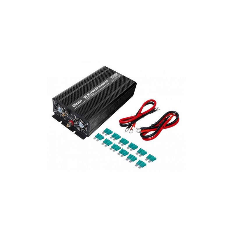 CONVERTIDOR DE CORRIENTE ONDA PURA 3000W ELBAT