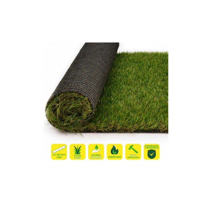 CESPED ARTIFICIAL 2X5 METROS 40MM SERIE ELEGANT SUNGARDEN