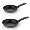 PACK 2 SARTENES ALUMINIO FORJADO 20/24CM FOREST MONIX