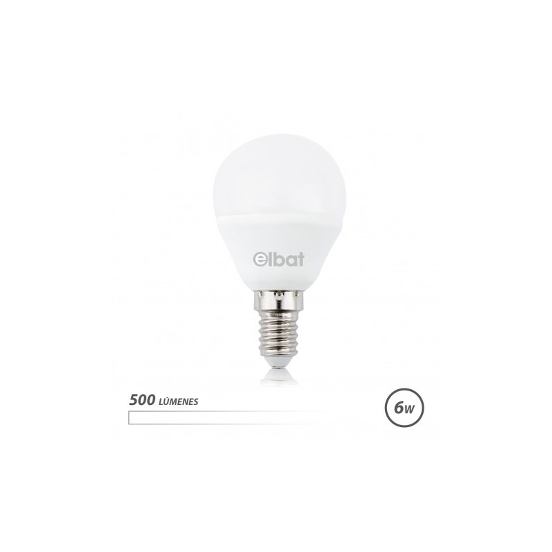 BOMBILLA LED G45 | 6W | 500LM | E14 |...