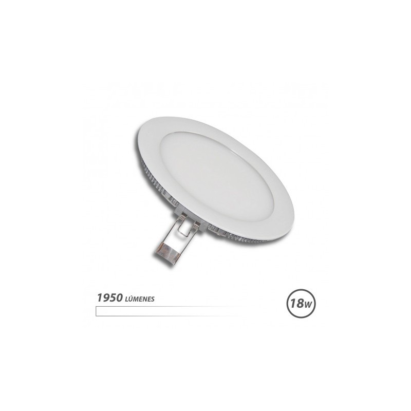 DOWNLIGHT EMPOTRAR ULTRAPLANO LED LUZ BLANCA 18W 1950LM ELBAT