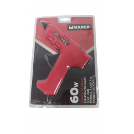 PISTOLA DE SILICONA ELECTRICA 60W MADER