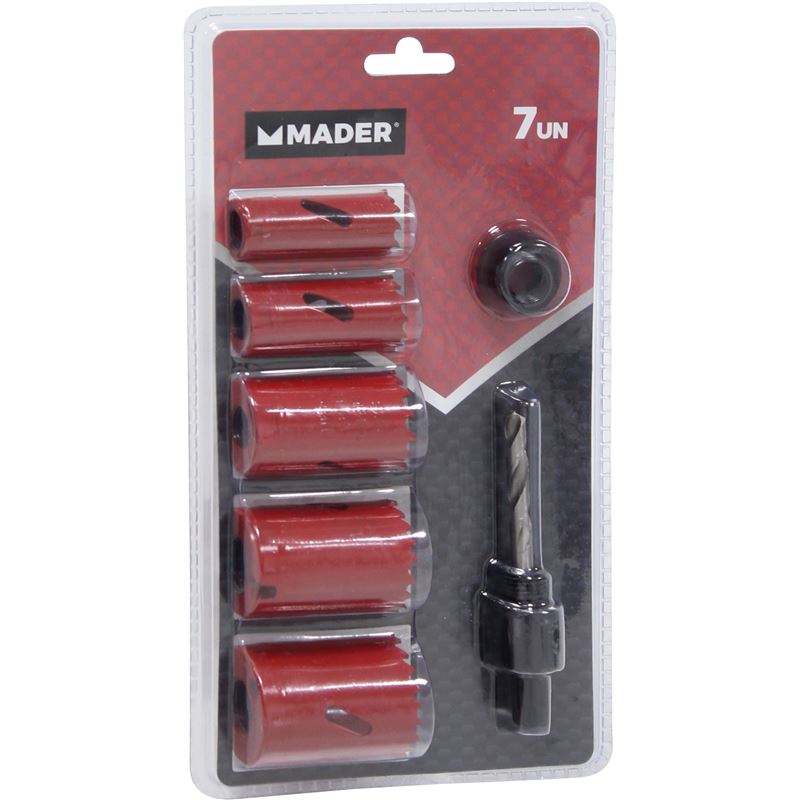 JUEGO 7 PCS CORONAS BI-METAL MADER - 95887