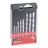 JUEGO 8 PCS BROCAS PUNTA DIAMENTE HORMIGON MADER - 95818