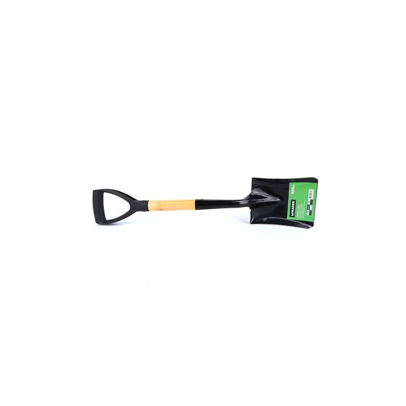 PALA CUADRADA MANGO ANILLA 660MM MADER