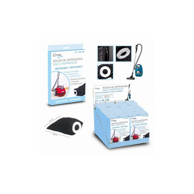 BOLSA ASPIRADORA UNIVERSAL REUTILIZABLE
