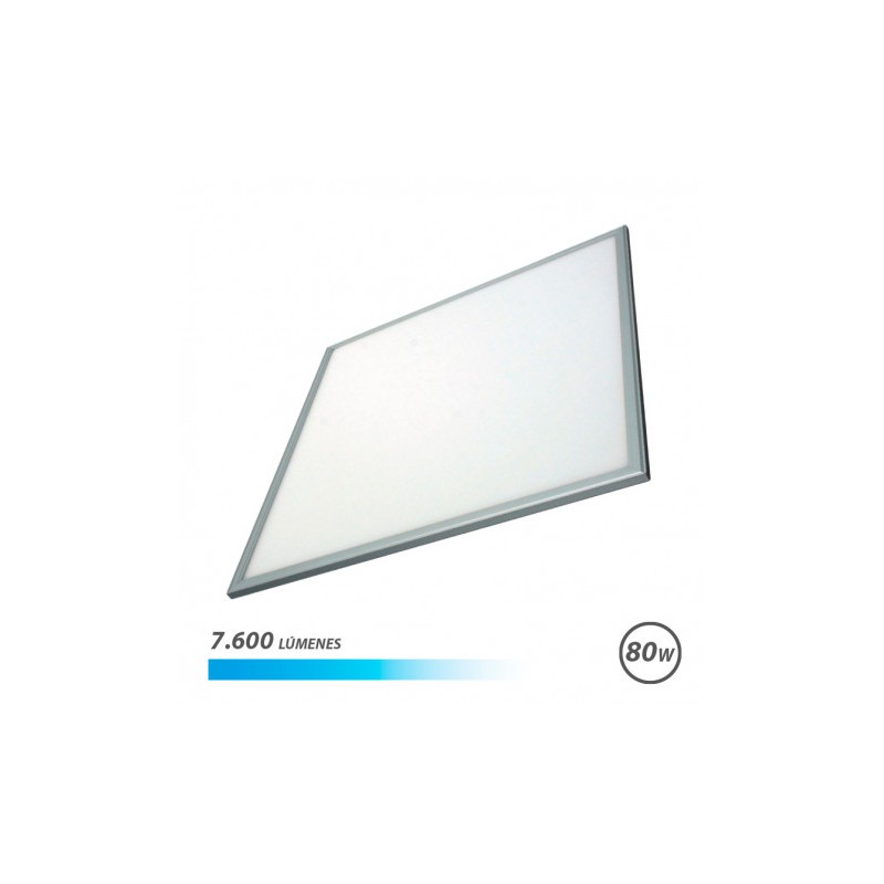PANEL LED 60X60 80W 7600LM LUZ FRIA...