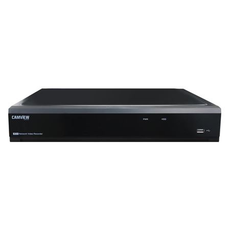 VIDEOGRABADOR IP 4K 16 CANALES 8MP DETECCION CARAS/VEHÍCULOS CAMVIEW - CV0169