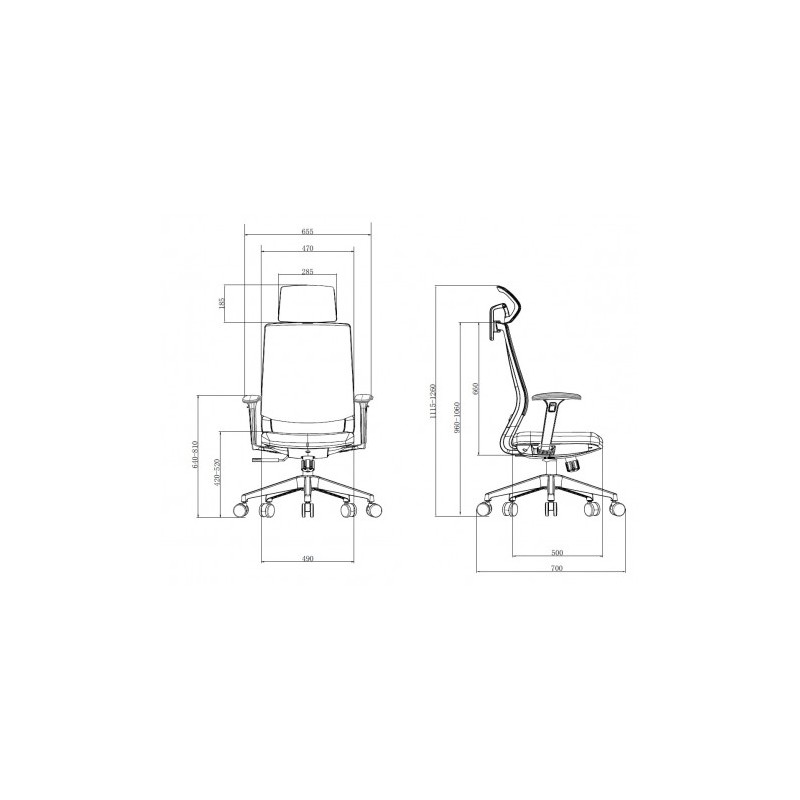 SILLA OFICINA GAMA SENIOR SE3000 CROMAD
