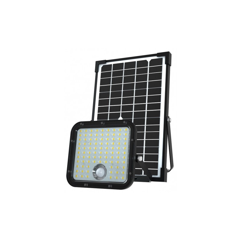 FOCO LED SOLAR 30W 4800LM CON SENSOR...