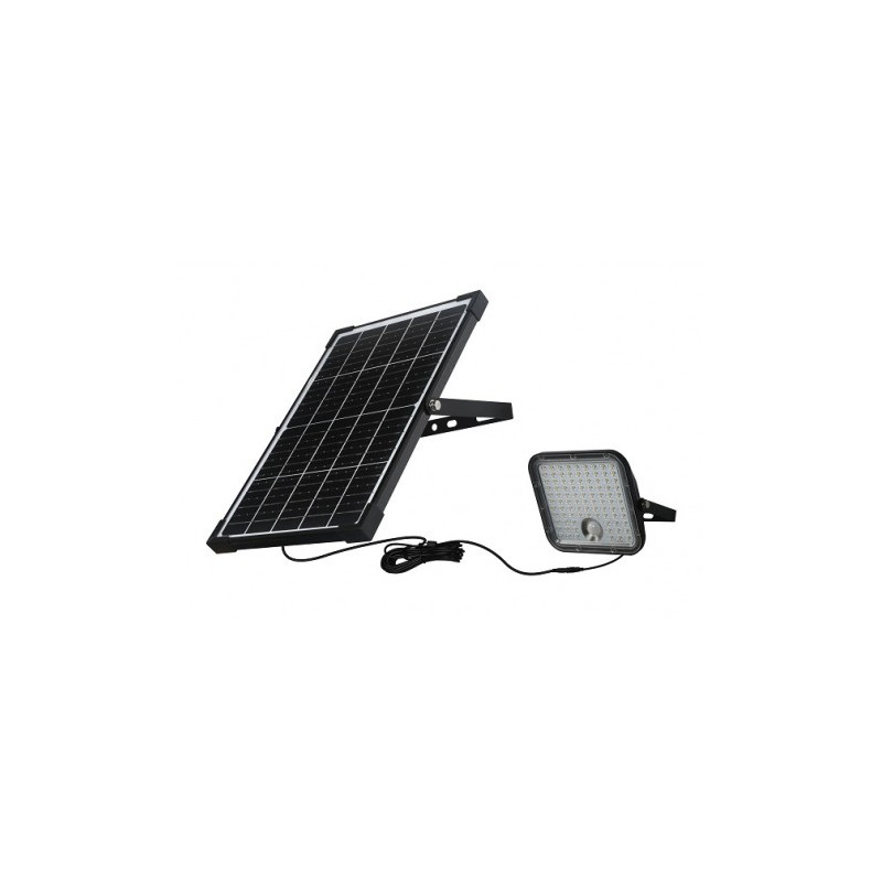 FOCO LED SOLAR 30W 4800LM CON SENSOR...