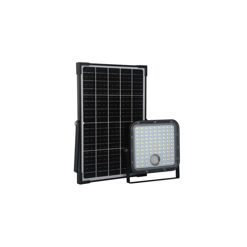 FOCO LED SOLAR 30W 4800LM CON SENSOR...