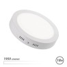 DOWNLIGHT CIRCULAR SOBRE PARED LED 18W 1950LM LUZ BLANCA ELBAT