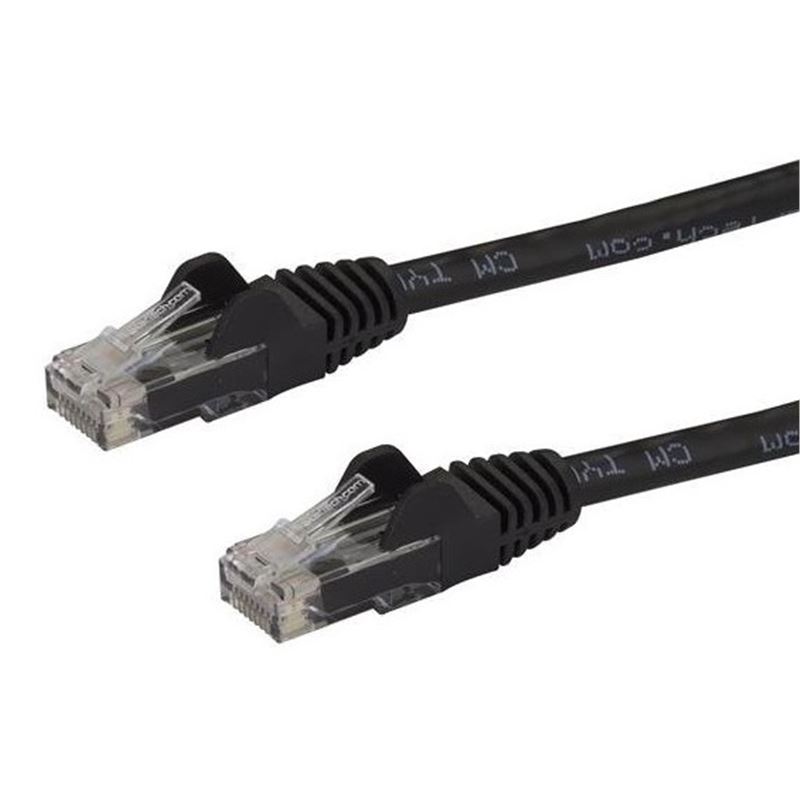 Cable Cromad de red UTP CAT 6 1M Negro 100% COBRE - CABLEUTPNEGRO