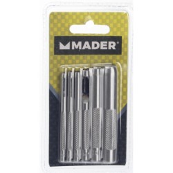 JUEGO 5 PCS SACABOCADOS MADER 2