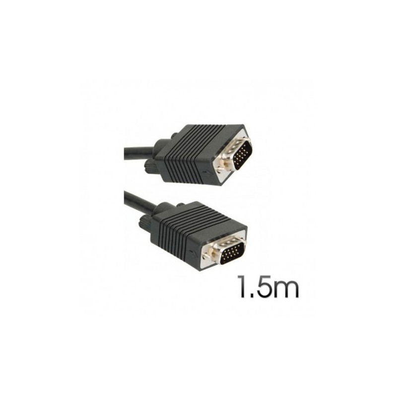 CABLE VGA MACHO-MACHO 1.5M 15PIN CROMAD